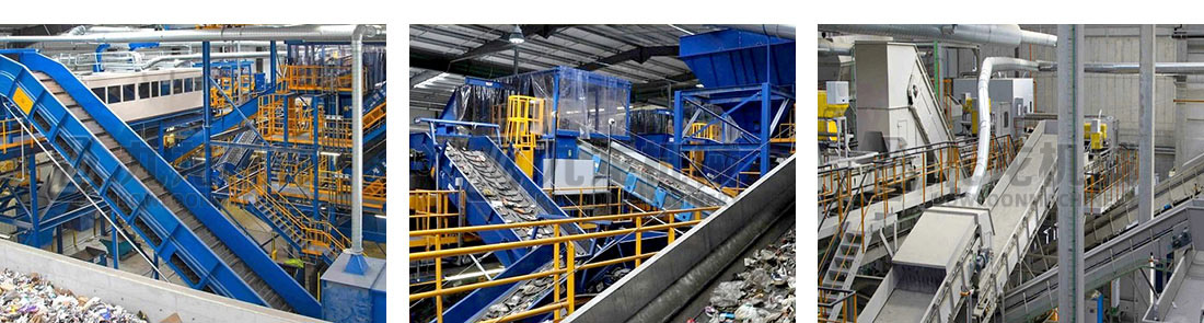 生活垃圾分揀處理設備客戶(hù)現場(chǎng)